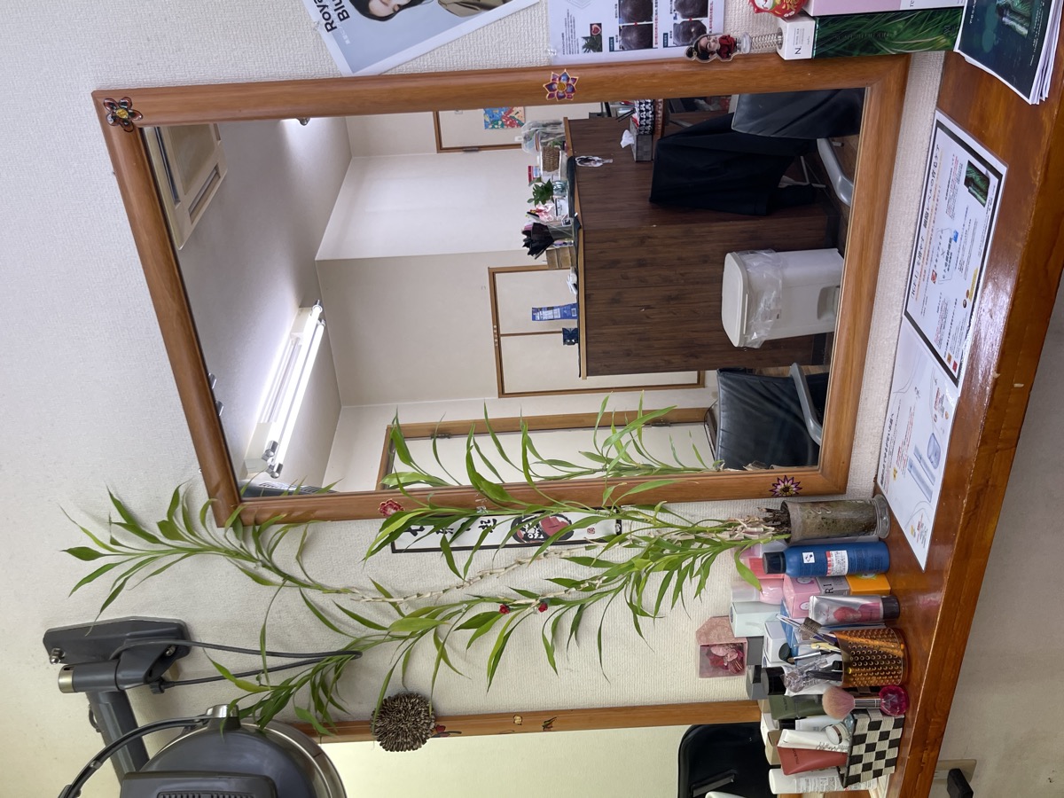 美容室ひまわり 店内の様子